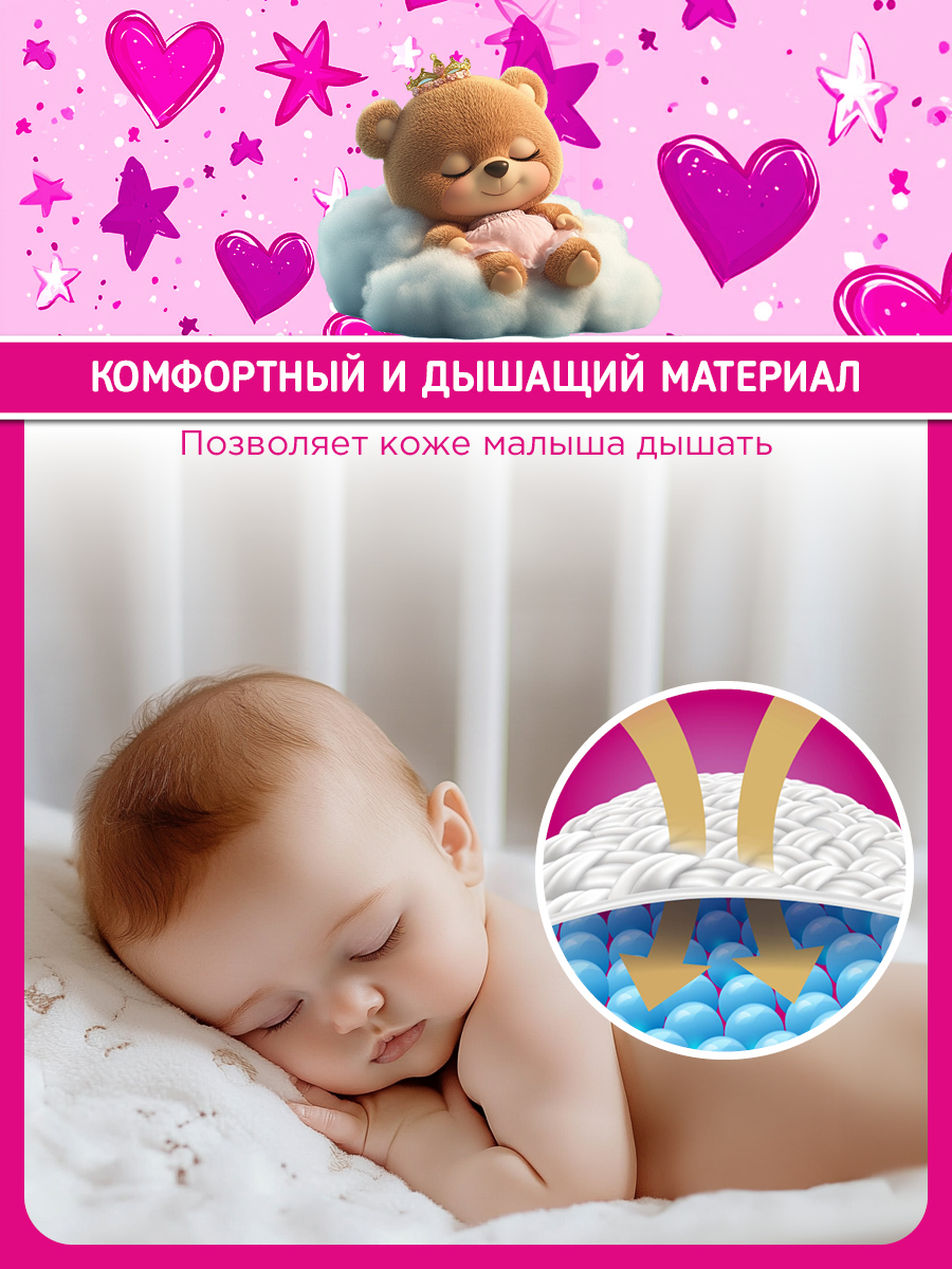 Подгузники Teddy Baby Premium - фото 10