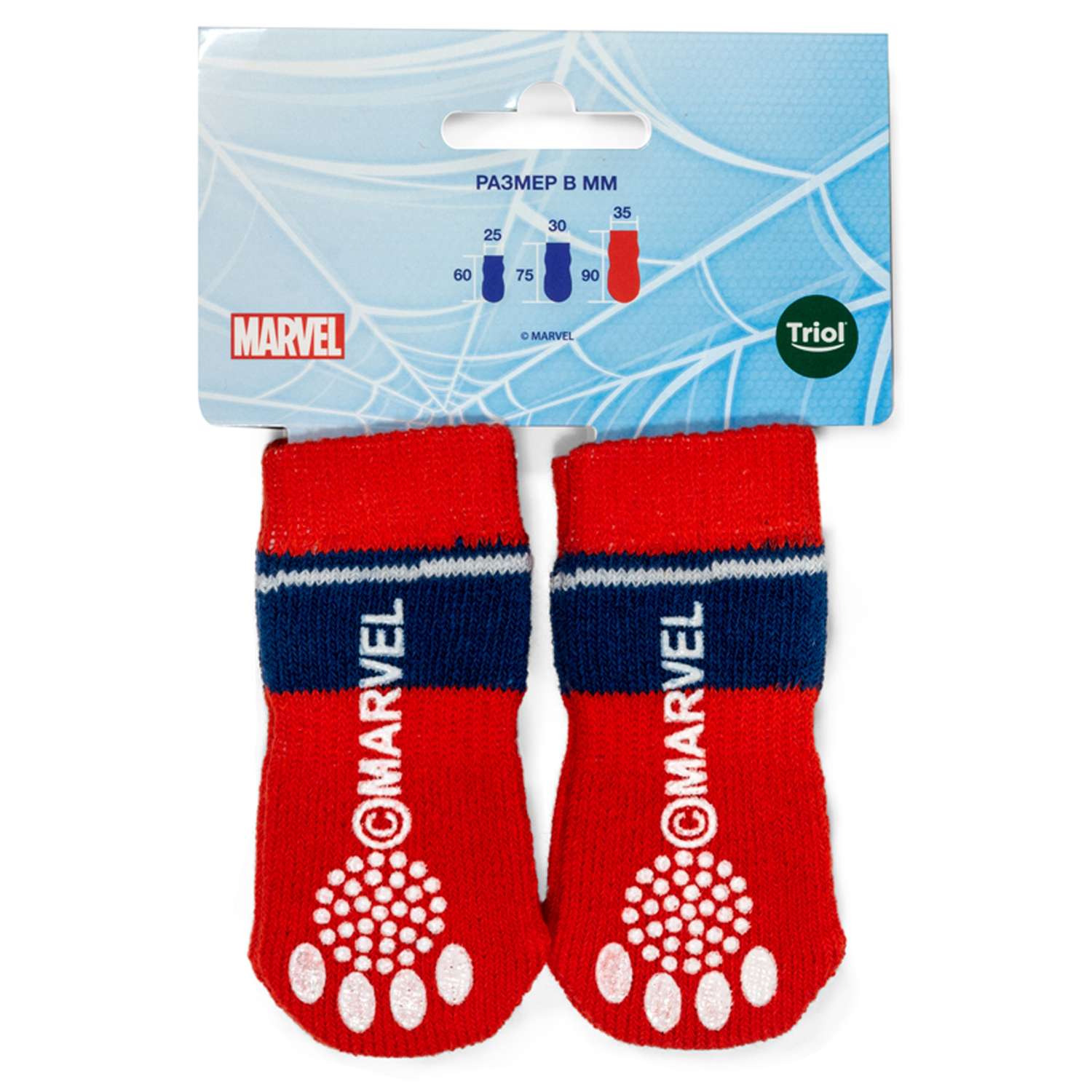Носки для животных Triol Disney Marvel Человек-паук M 12231031 - фото 2