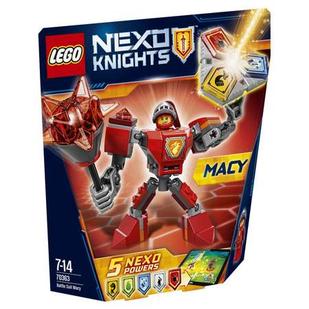 Конструктор LEGO Nexo Knights Боевые доспехи Мэйси (70363)