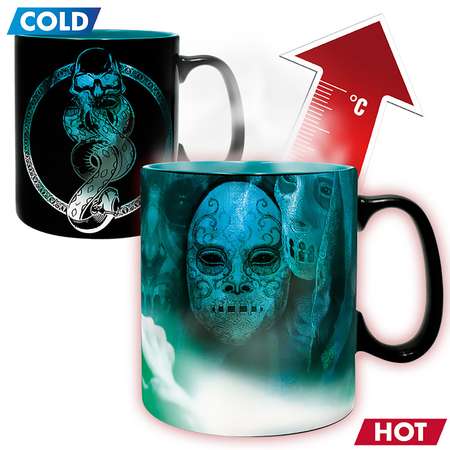 Кружка ABYStyle Harry Potter Voldemort Heat Change 460 ml ABYMUG664