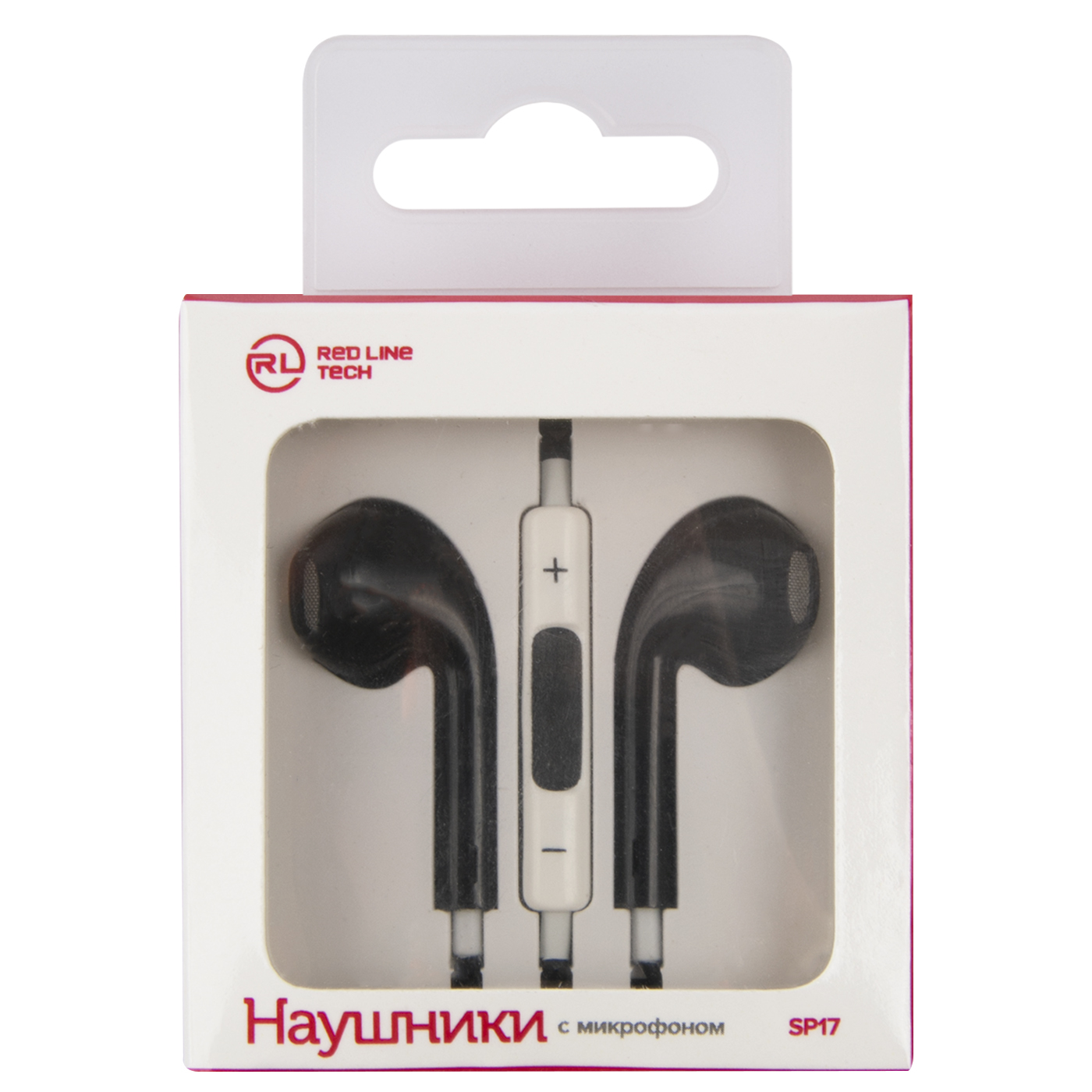 Наушники RedLine Stereo Headset Sp17 черные - фото 1