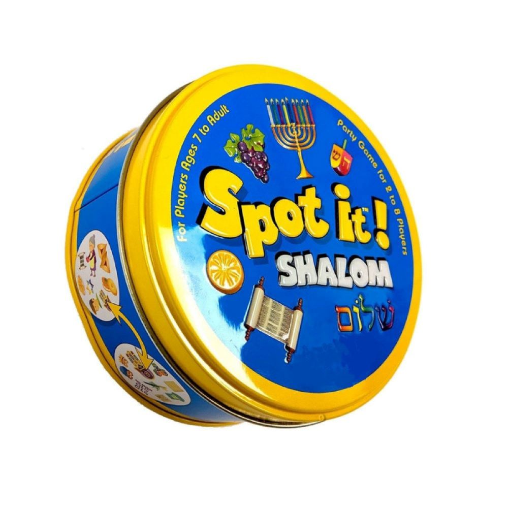 Настольная игра Дубль Spot It Shalom MagicStyle похожа на доббль - фото 1