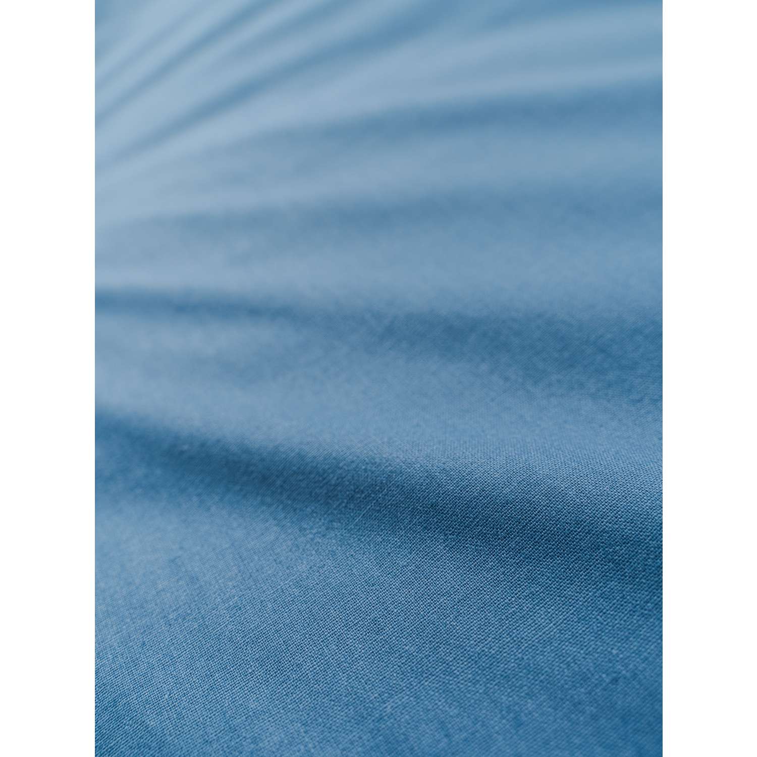 Комплект постельного белья IDEASON поплин 3 предмета Евро морской - фото 7