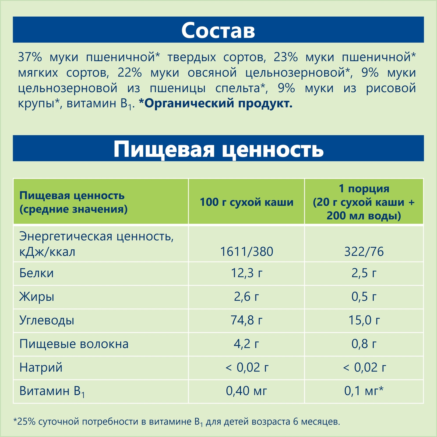 Каша Hipp безмолочная зерновая мультизлак 200г с 6месяцев - фото 4