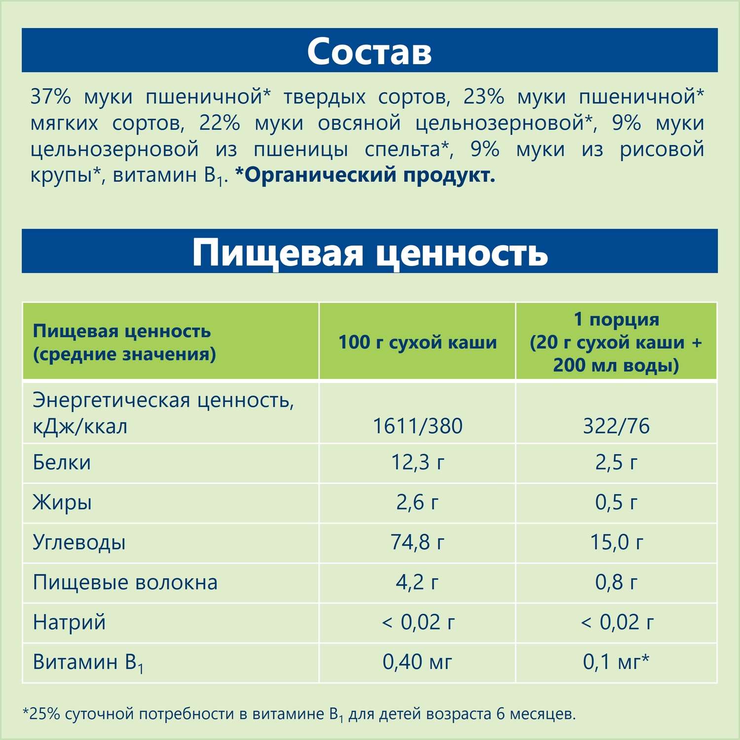 Каша Hipp безмолочная зерновая мультизлак 200г с 6месяцев - фото 4