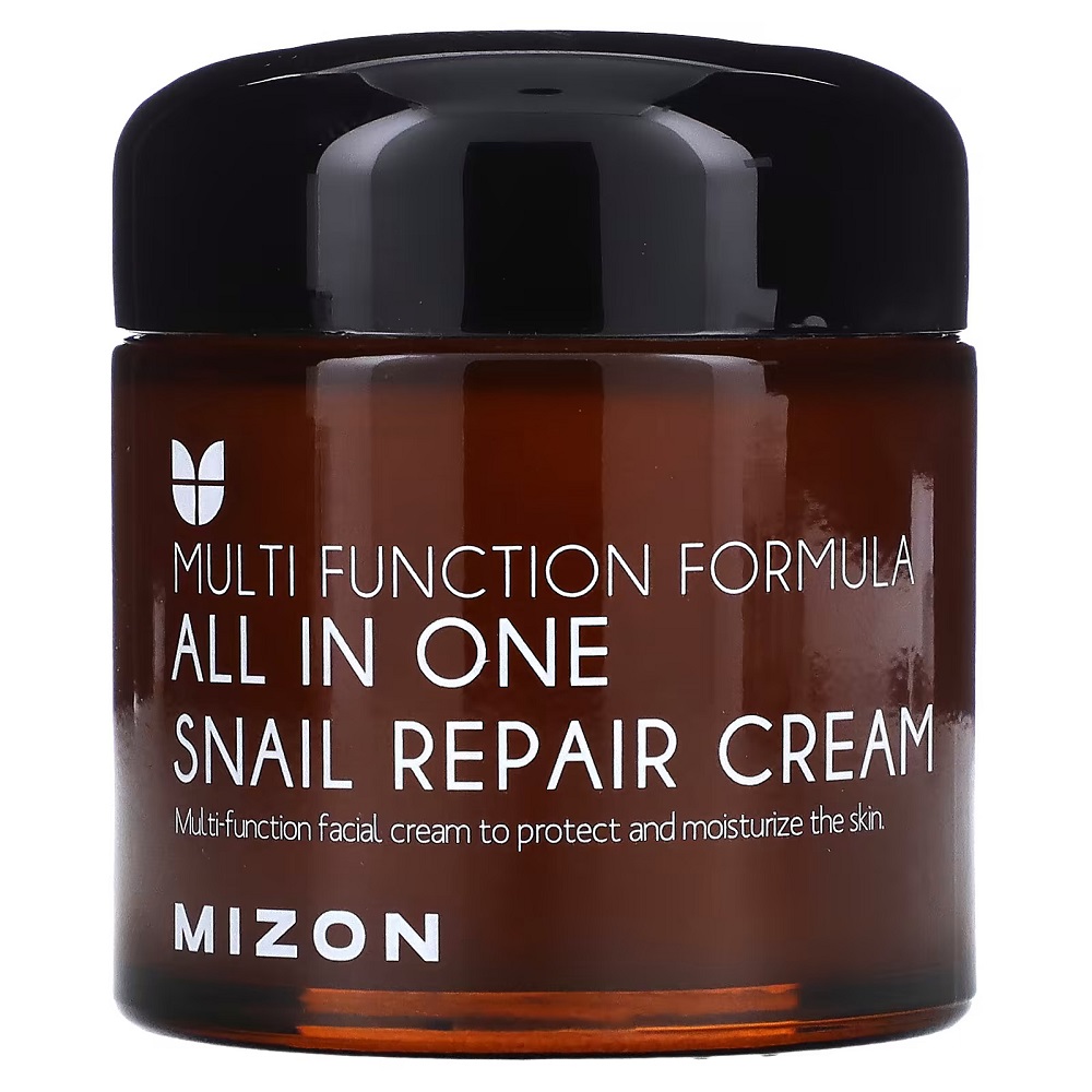 Крем для лица Mizon с муцином улитки All In One Snail Repair Сream - фото 1