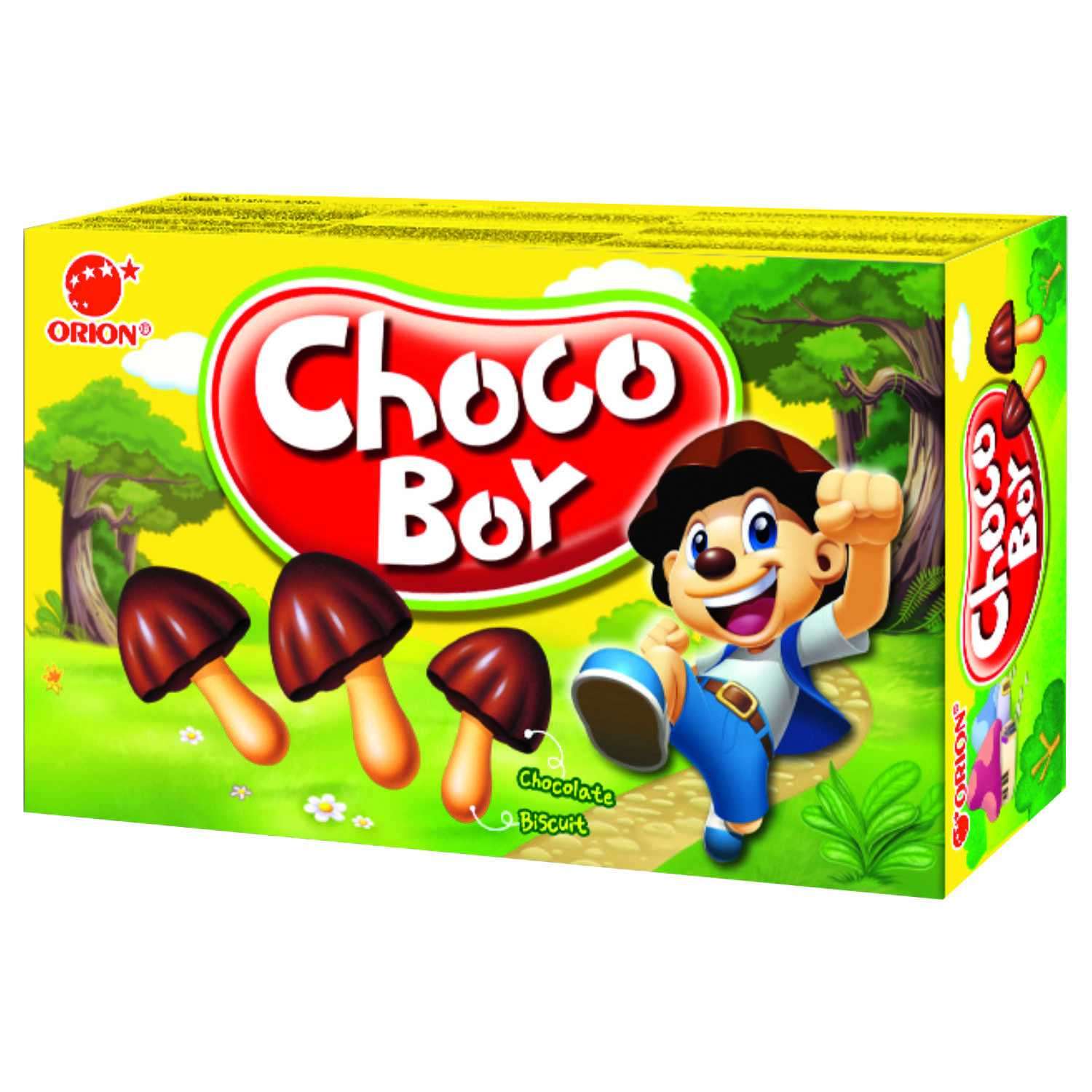 Печенье CHOCO-BOY с молочным шоколадом 45г - фото 2