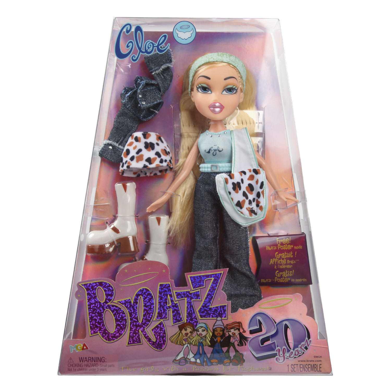 Bratz Cloe Кукла Многоцветный 4-7 Years