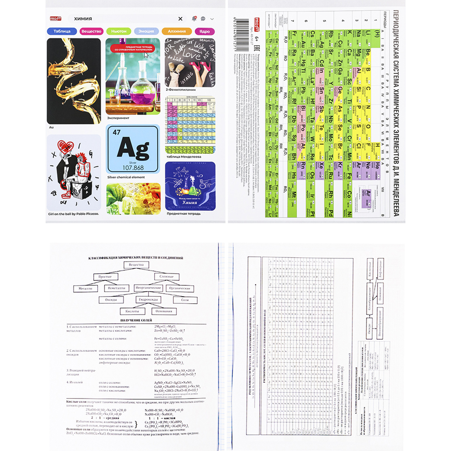 Комплект предметных тетрадей Profit Личный профиль 48 листов 10 тетрадей - фото 11