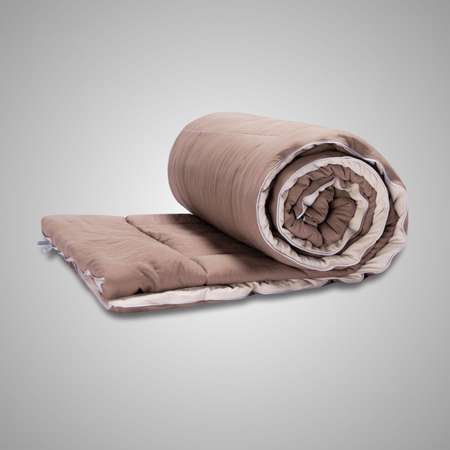 Одеяло SONNO TWIN евро размер 200х220 см цвет бежевый мокко