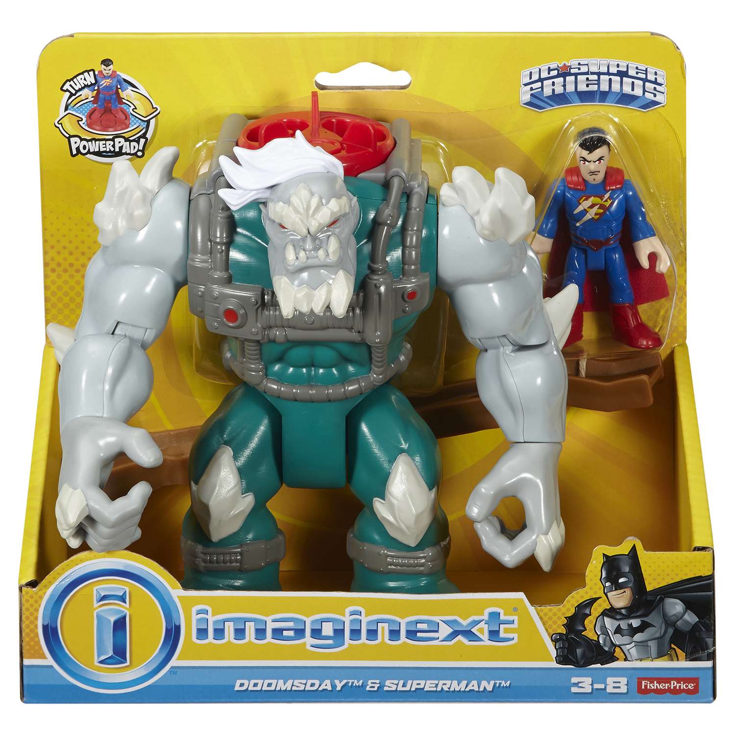 Набор игровой IMAGINEXT DC Super Friends Супермен и Думсдей DHT67 - фото 2