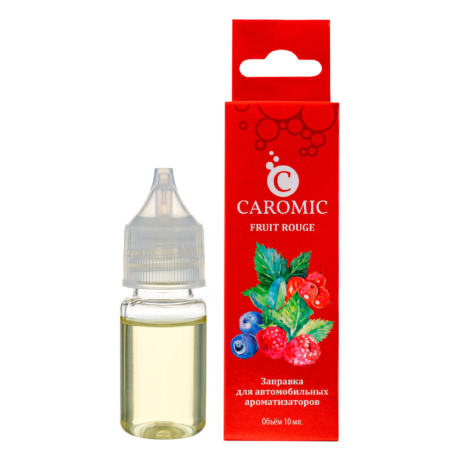 Заправка для ароматизаторов CAROMIC FRUIT ROUGE/Ягоды 10 мл - фото 1