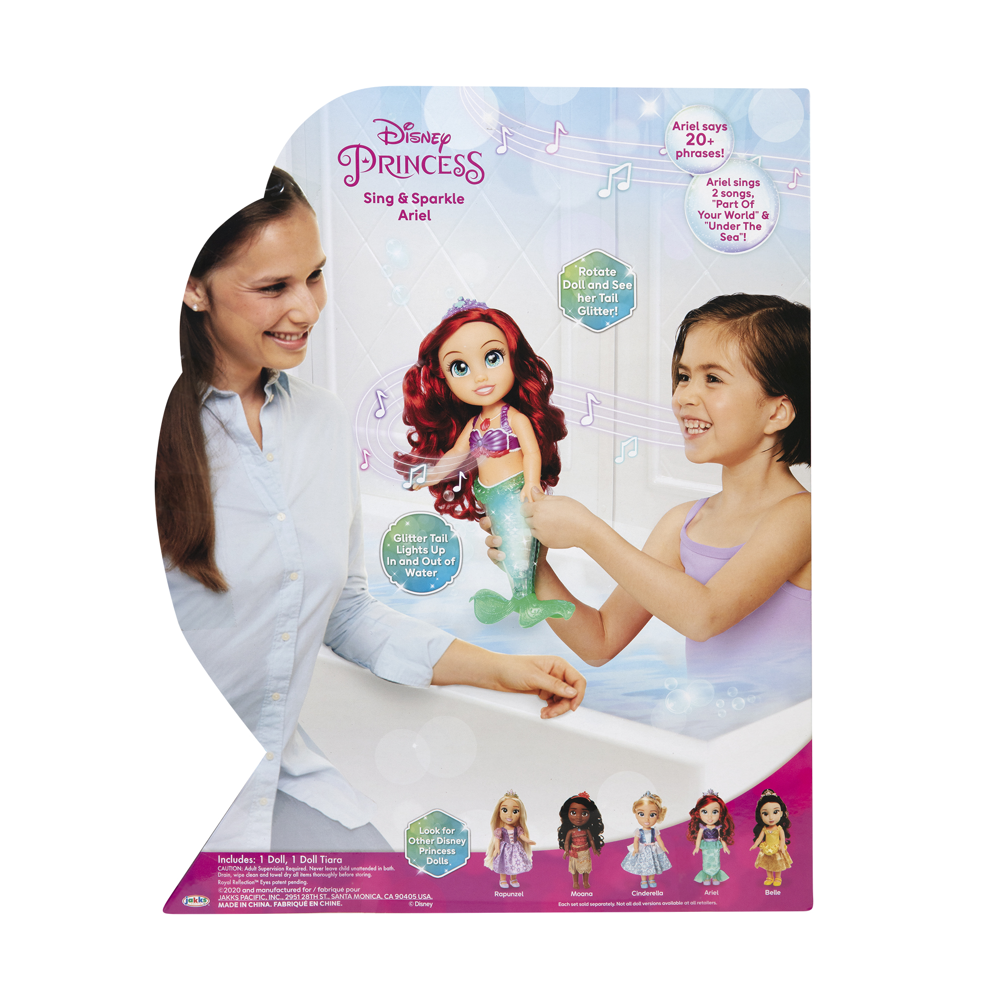 Кукла Disney Princess Jakks Pacific Ариэль музыкальная 212021 212021 - фото 5