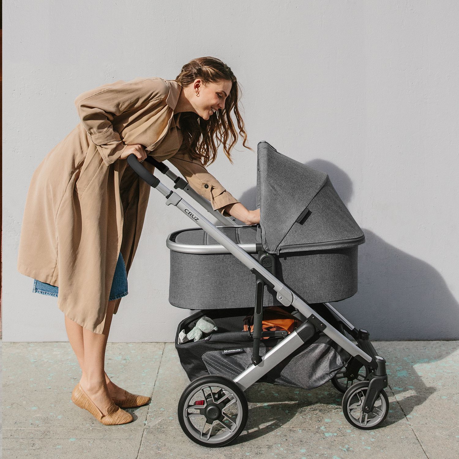 Коляска прогулочная UPPAbaby Cruz V2 Jordan Графитовый меланж - фото 16