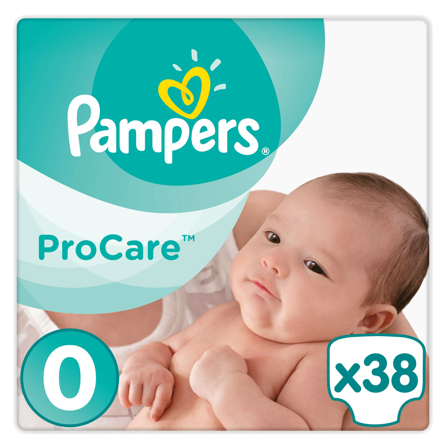 Подгузники Pampers Procare 0 1-2.5кг 38шт - фото 1