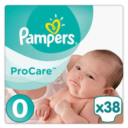 Подгузники Pampers Procare 0 1-2.5кг 38шт