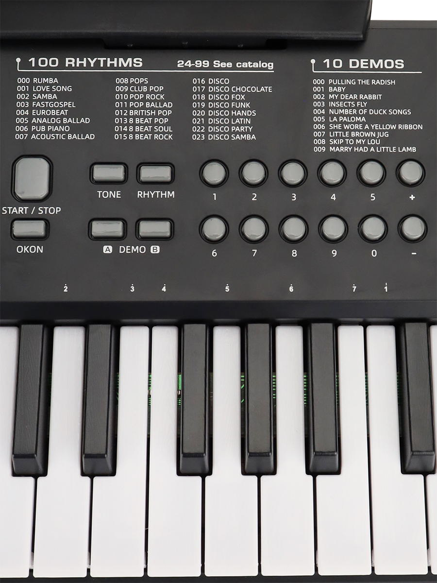 Синтезатор Рыжий кот Музыкальная игрушка / USB в комплекте/ 61 клавиша - фото 3