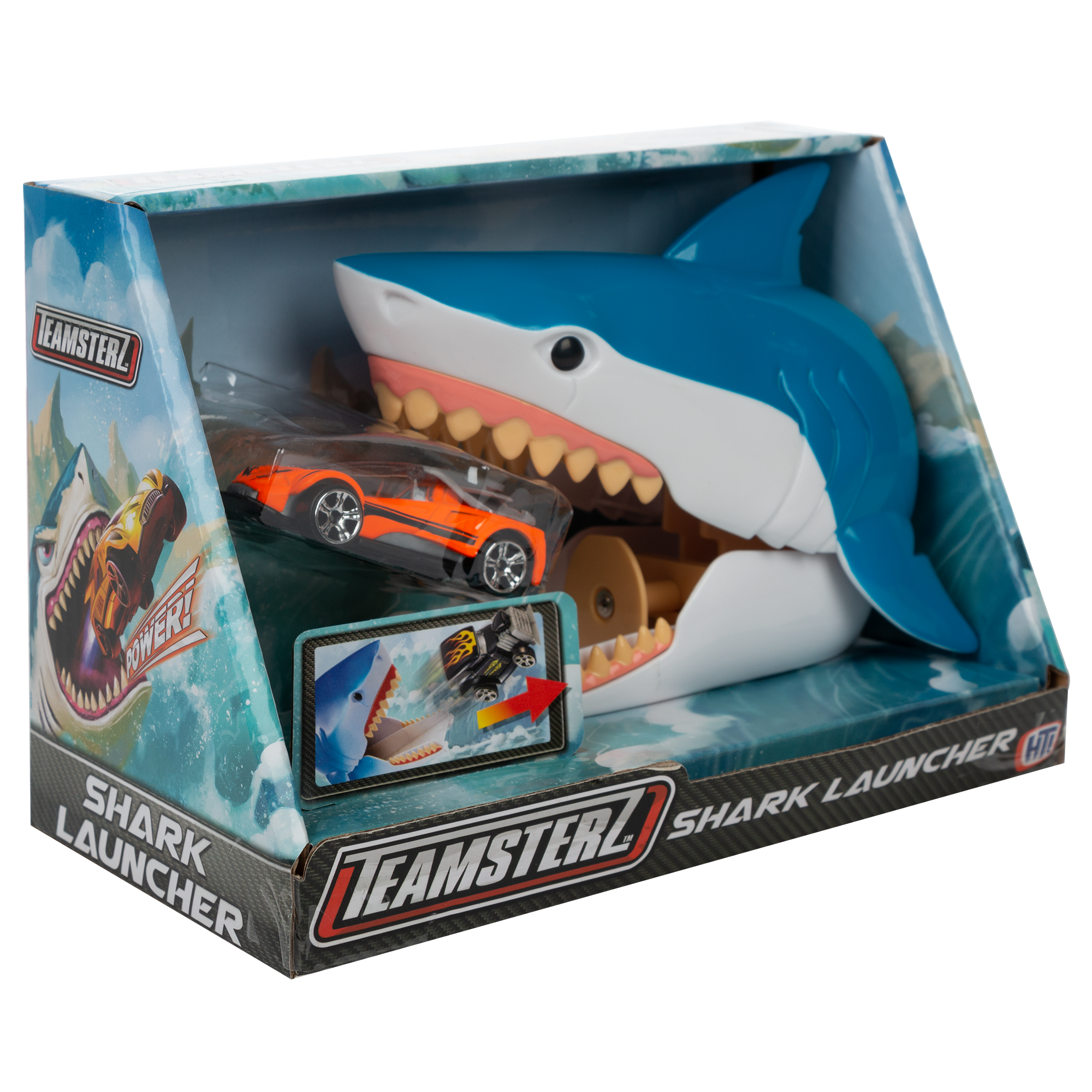 Игровой набор HTI Teamsterz Трасса Colour Change Shark Акула меняет цвет 1417316 - фото 3