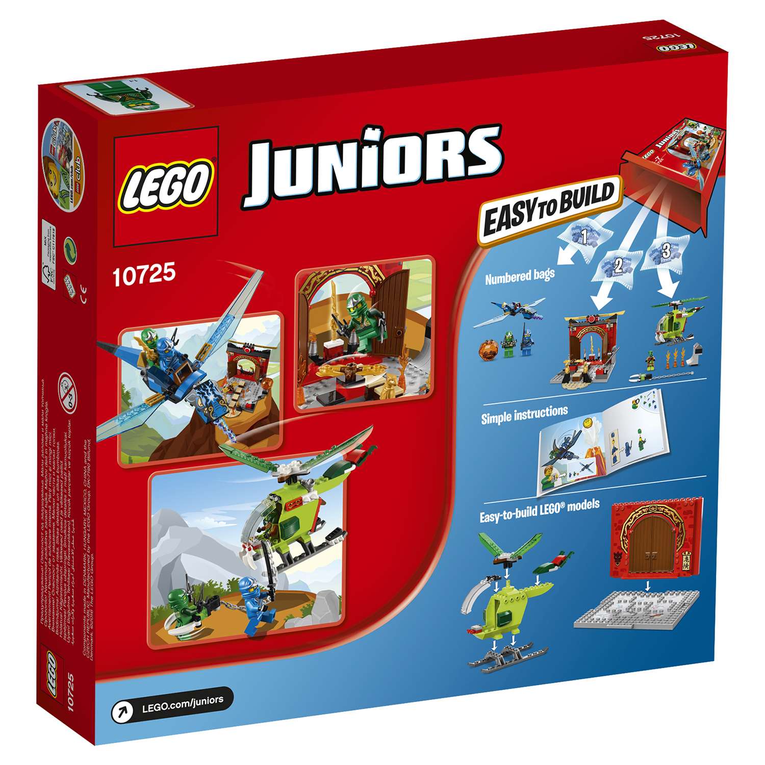 Конструктор LEGO Juniors Затерянный храм (10725) купить по цене 4858 ₸ в  интернет-магазине Детский мир