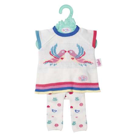 Одежда для кукол Zapf Creation Baby Born Костюмчик трикотажный 826-966