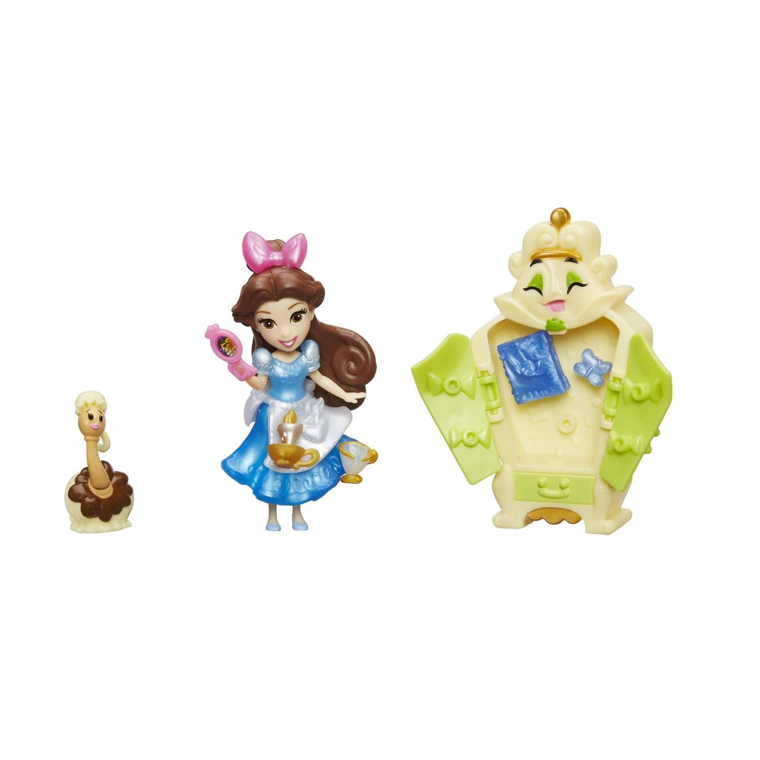 Игровой набор Princess маленькая кукла Принцесса и гардеробная Бэлль B8940EU40 B5341EU4 - фото 1