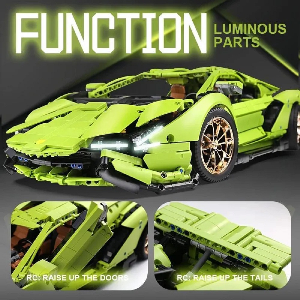 Автомобиль РУ Mould King Lamborghini Sian FKP 37 - фото 11