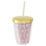 Кружка Funko пластмассовая Disney Classic Mickey Pastel Block Print Travel Tumbler UT-DI06226