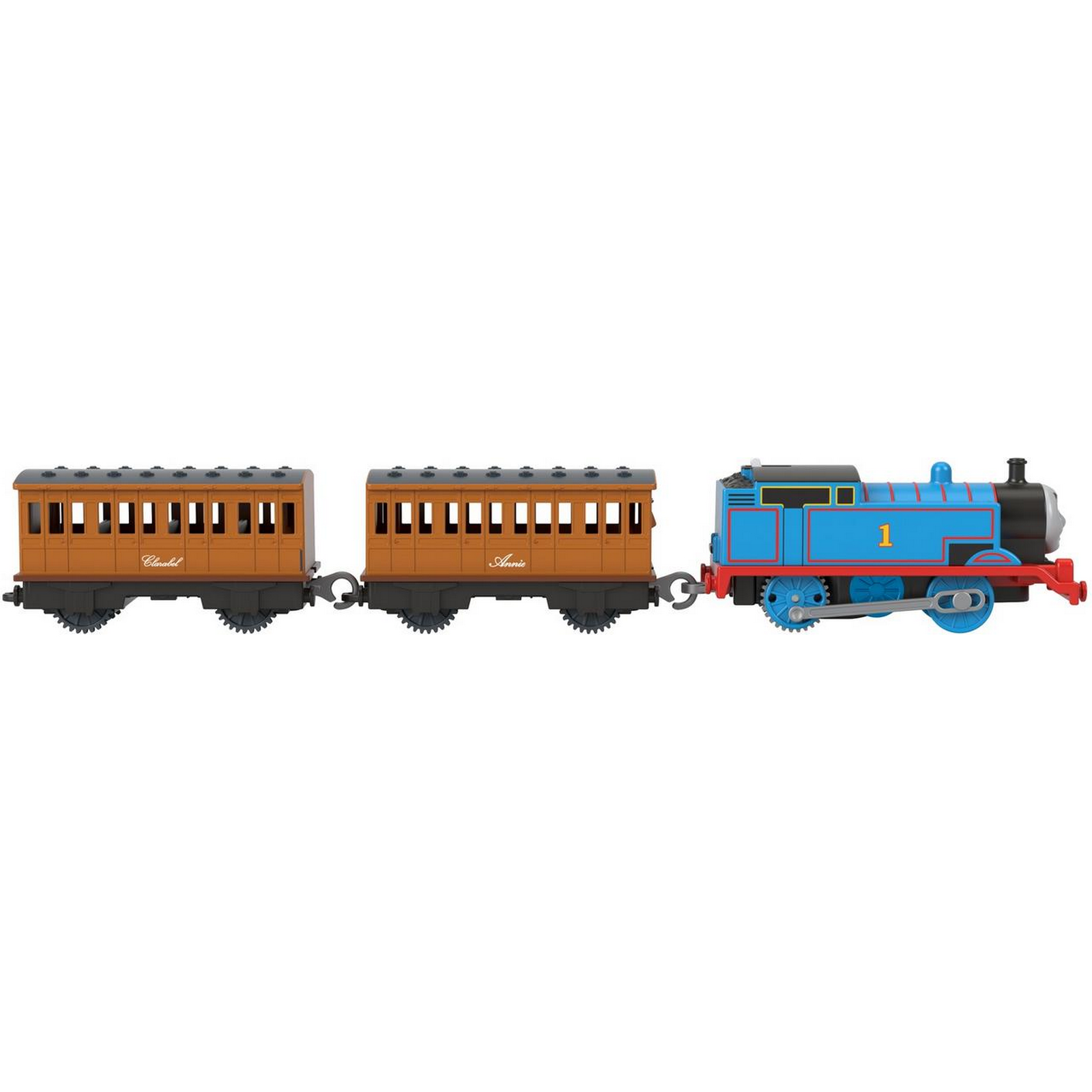 Паровозик Thomas & Friends Железная дорога Лучшие моменты Томас и пассажирские вагончики моторизированный GPJ57 - фото 7