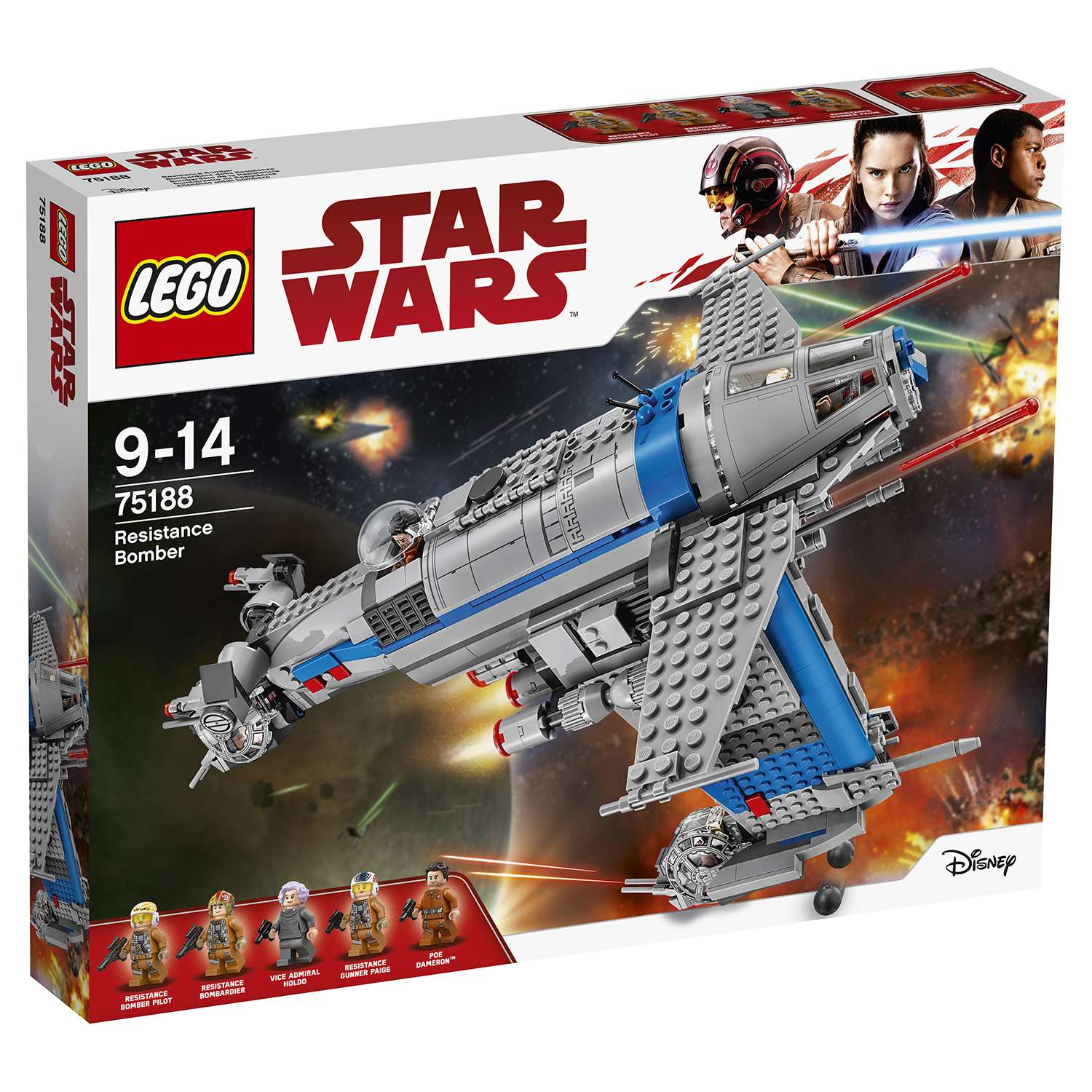 Конструктор LEGO Star Wars TM Бомбардировщик Сопротивления (75188) - фото 2