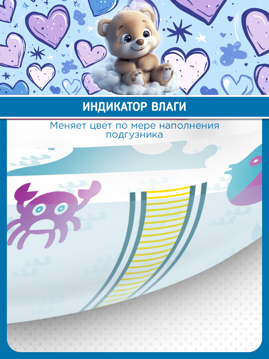 Подгузники Teddy Baby Premium - фото 5