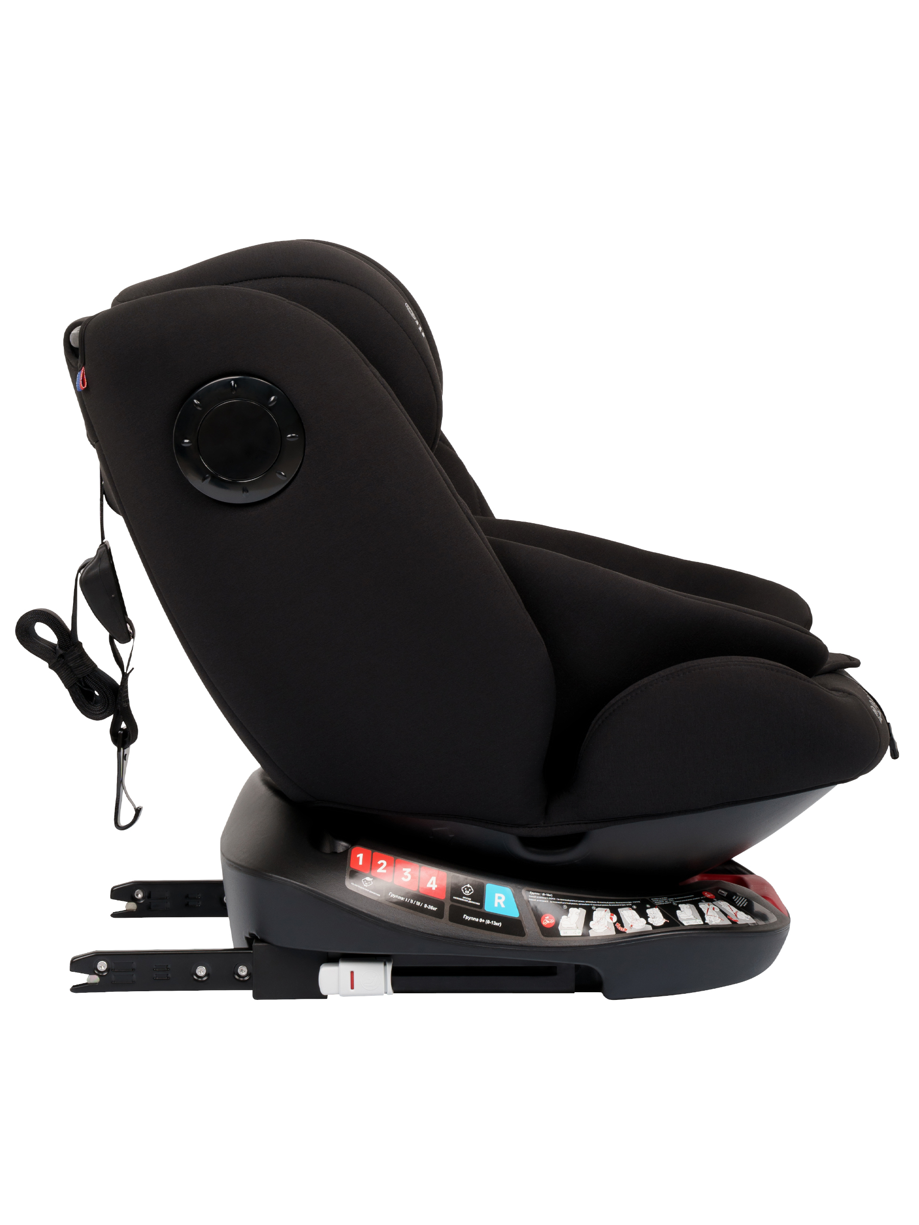 Автокресло JOVOLA Prime Isofix черный Isofix 0+/1/2/3 (0-36 кг) - фото 14
