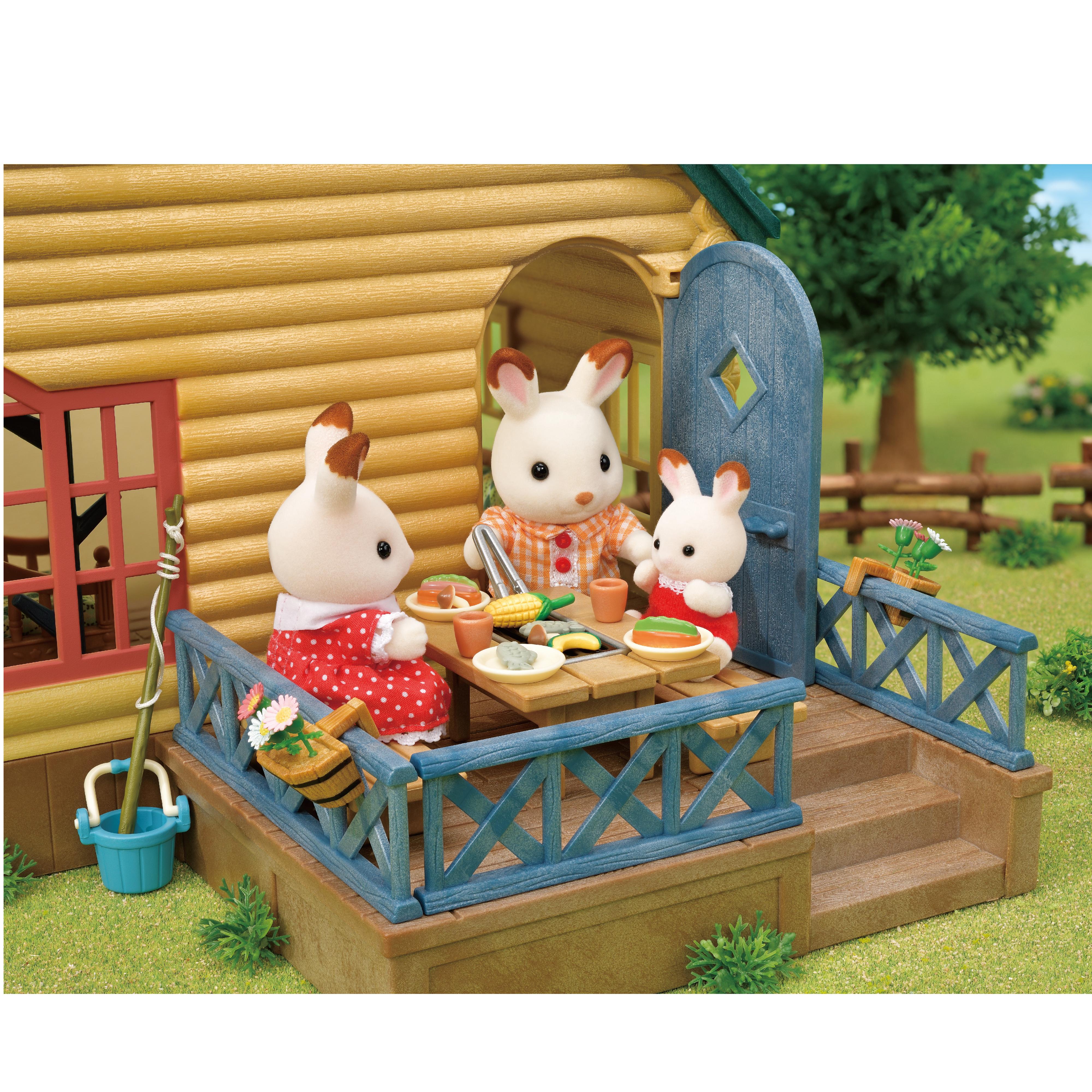 Набор игровой Sylvanian Families Коттедж с зеленой крышей 5610 - фото 7