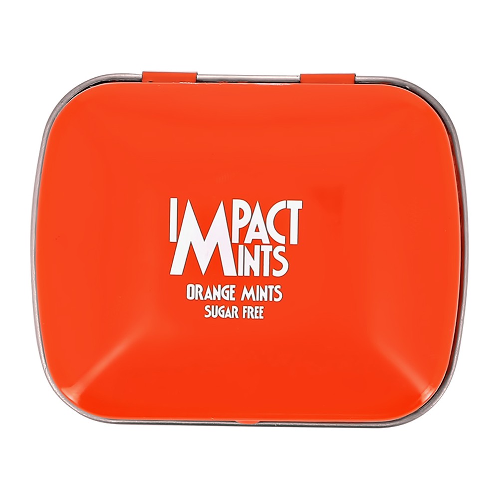 Освежающие драже IMPACT Mints без сахара со вкусом апельсина 14 г - фото 2