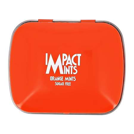 Освежающие драже IMPACT Mints без сахара со вкусом апельсина 14 г