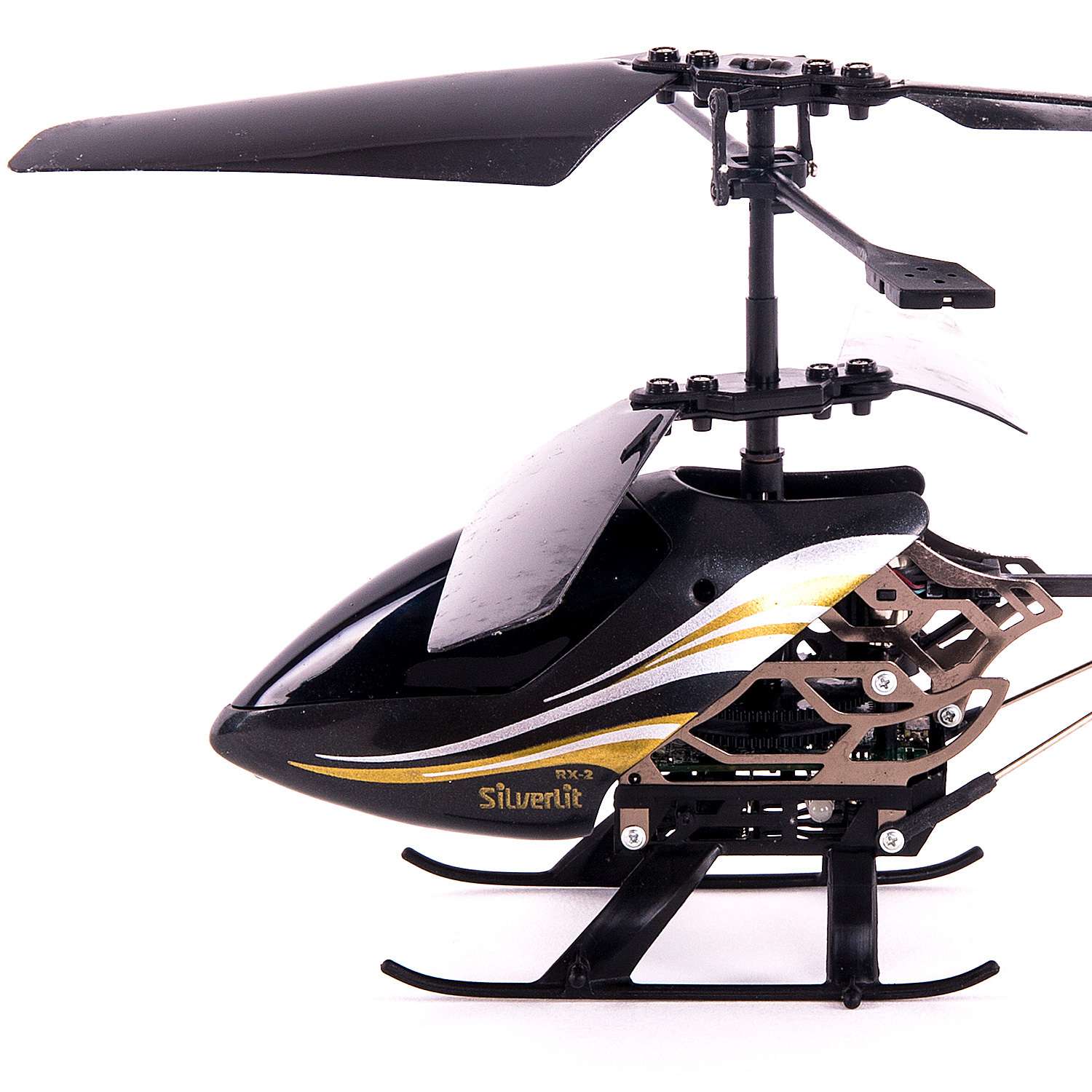 Вертолет Silverlit с гироскопом Черный - фото 6