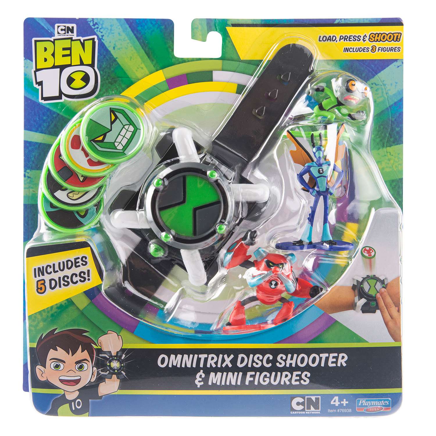 Набор игровой Ben10 Часы 3мини-фигурки 76938 - фото 10