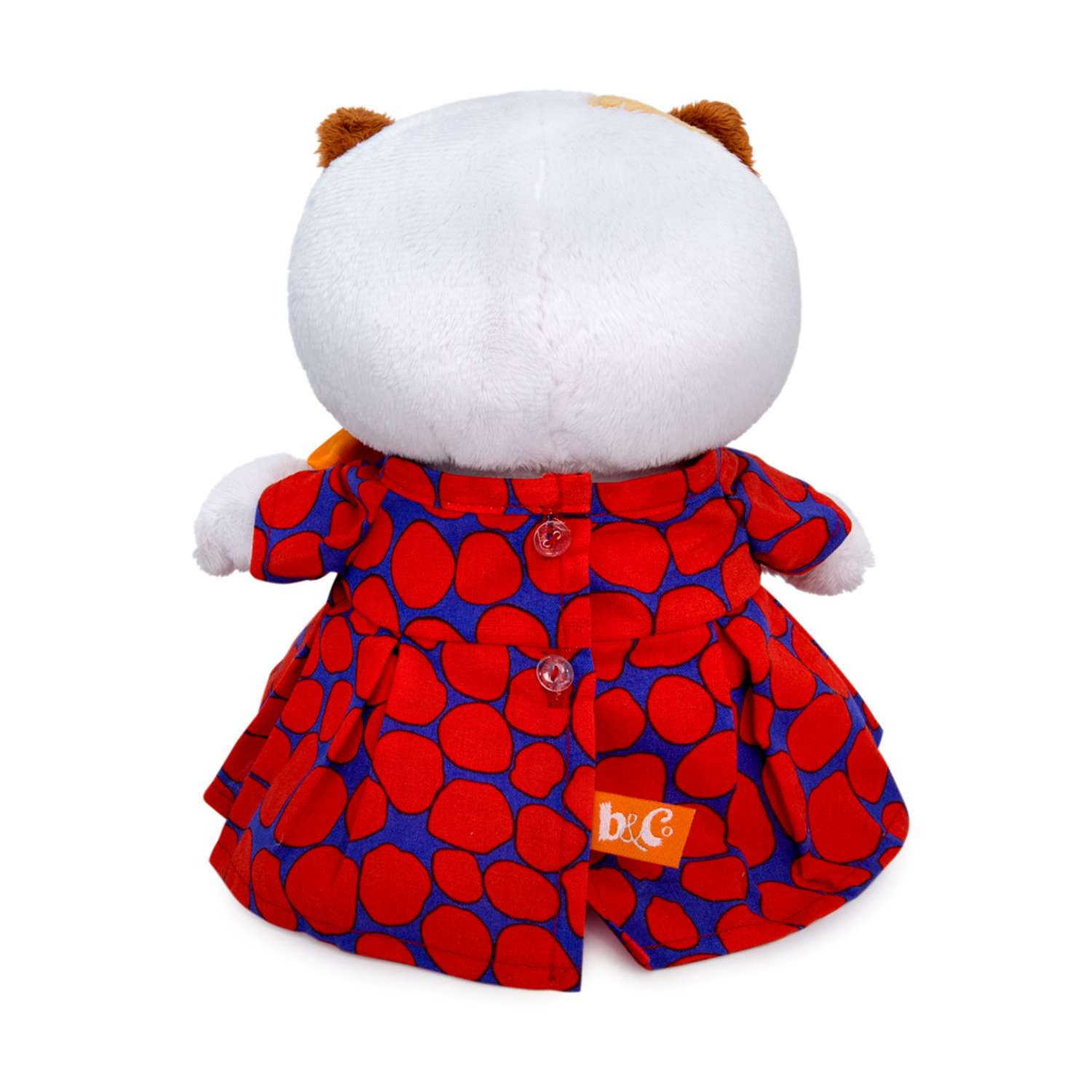 Мягкая игрушка BUDI BASA Ли-Ли BABY в платье с оранжевым бантом 20 см LB-101 - фото 3