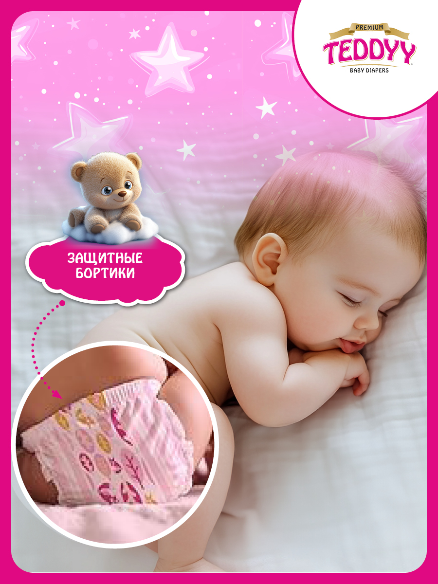 Подгузники Teddy Baby Premium - фото 7