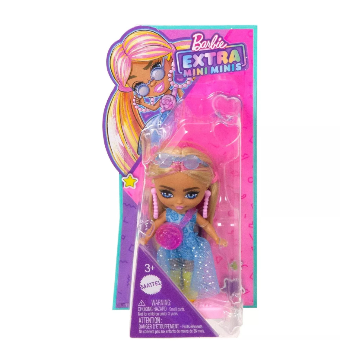 Кукла мини Barbie Extra Minis 00-00019143 - фото 1