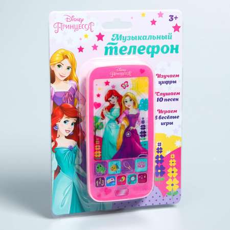 Телефон Disney «Принцессы» звук батарейки
