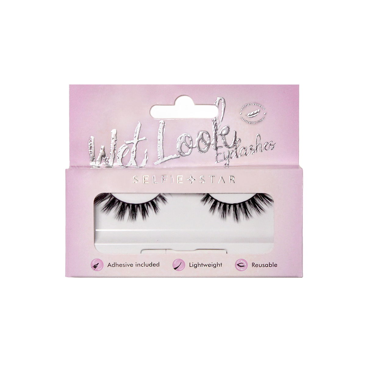 Накладные ресницы Selfie Star Eyelashes Wet Look Flutter купить по цене 520  ₽ в интернет-магазине Детский мир