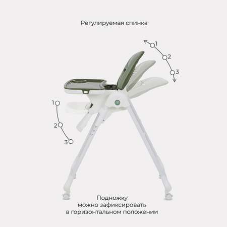 Стол-стул MOWbaby Honey RH600 Green