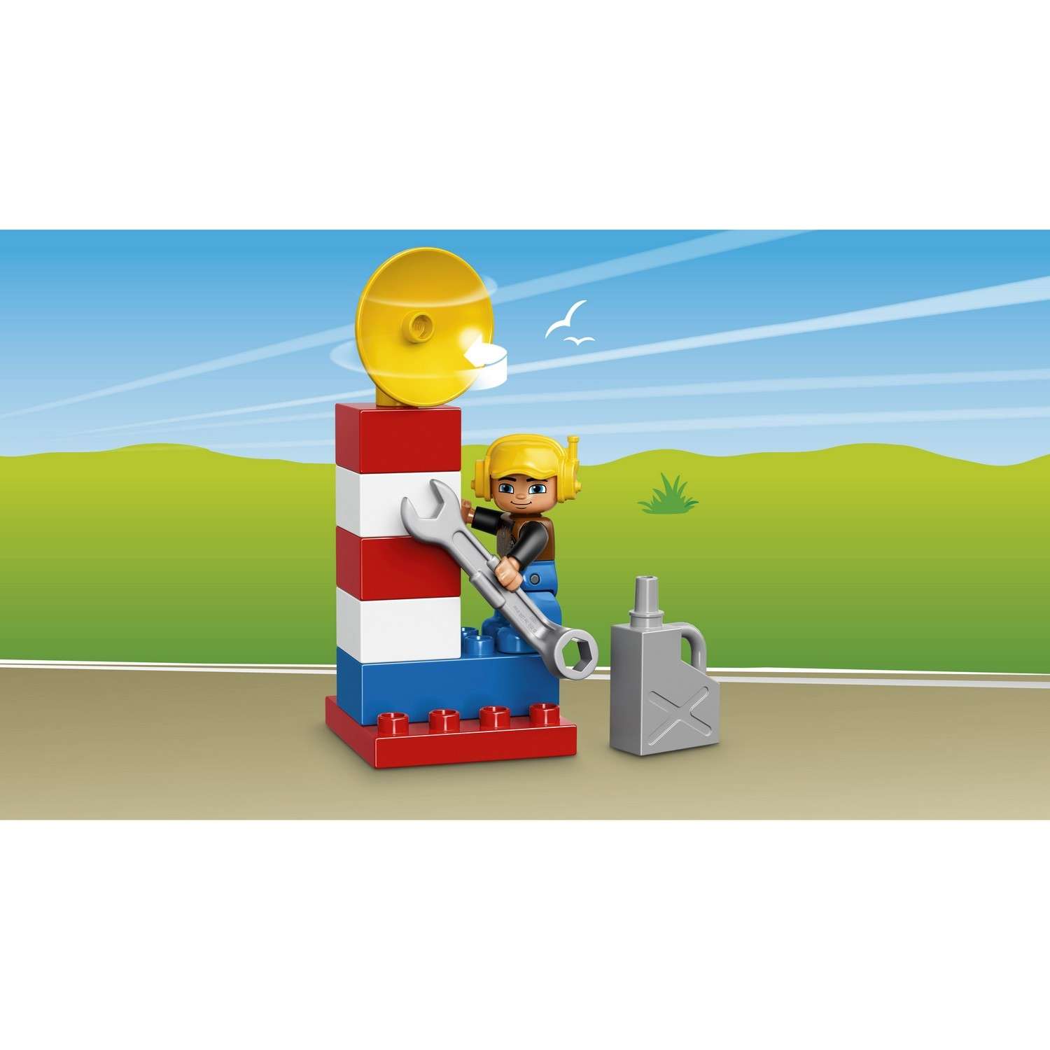 Конструктор LEGO DUPLO Town Маленький самолёт (10808) - фото 7