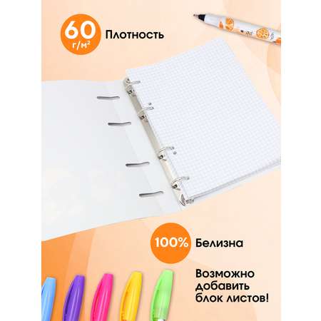 Тетрадь со сменным блоком ПАНДАРОГ клетка 80 лист.