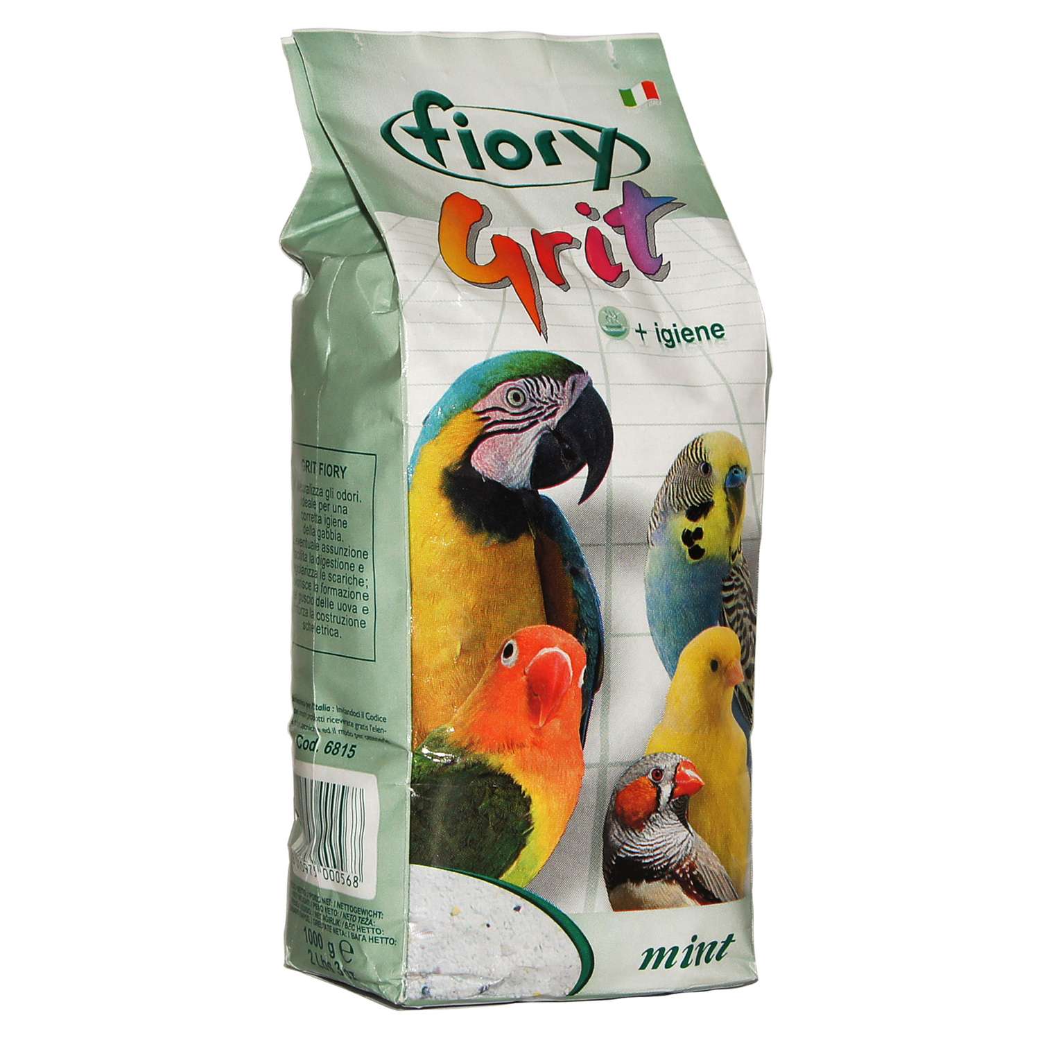 Песок для птиц Fiory Grit Mint мята 1кг - фото 2