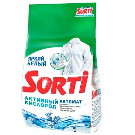 Стиральный порошок Sorti автомат Активный кислород 2.4 кг