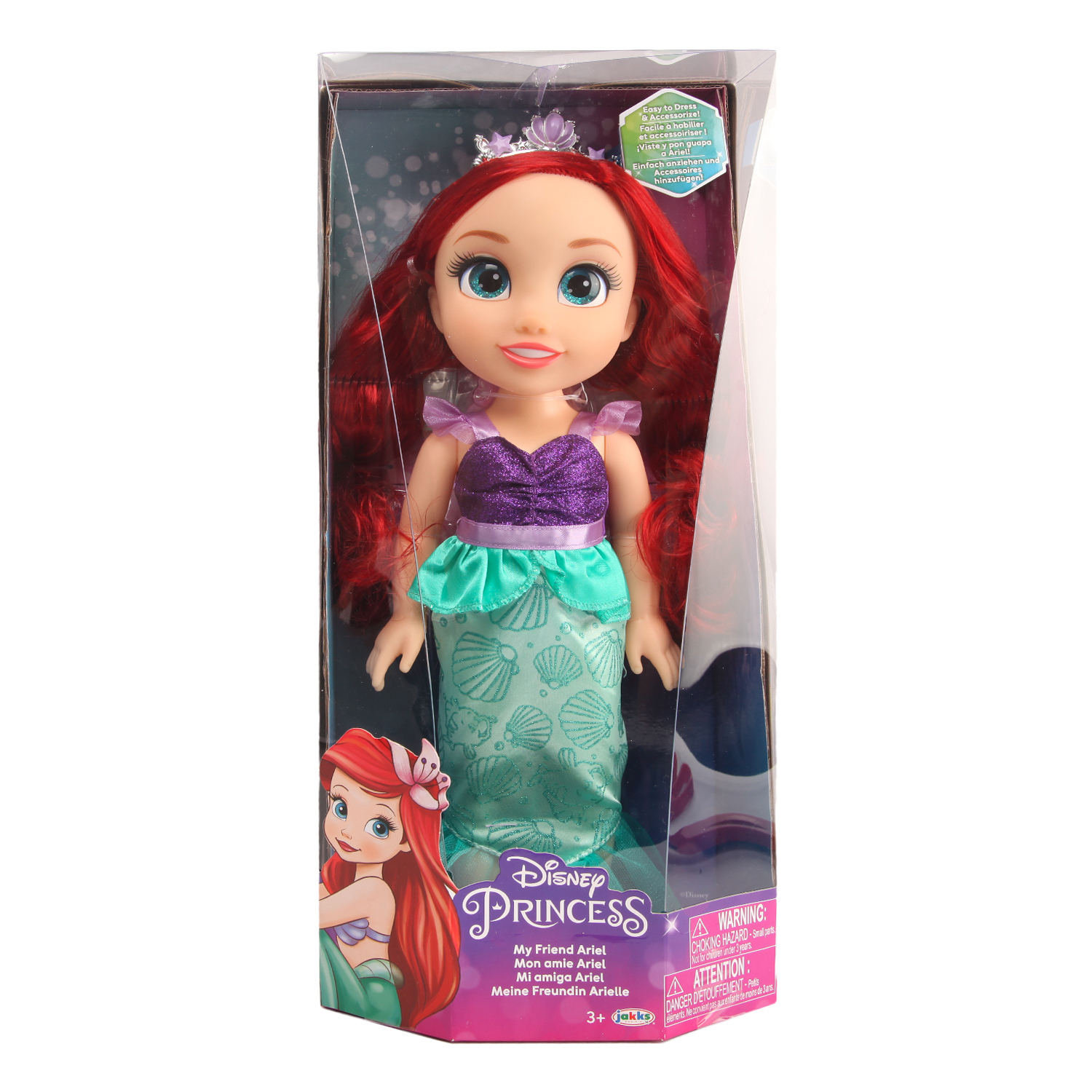 Кукла Jakks Pacific Disney Princess Моя подружка Ариэль 97656-4L 97656-4L - фото 2