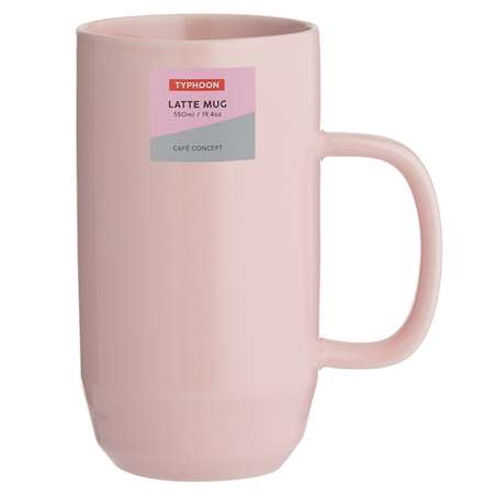 Чашка Typhoon Cafe Concept для латте 550 мл розовая