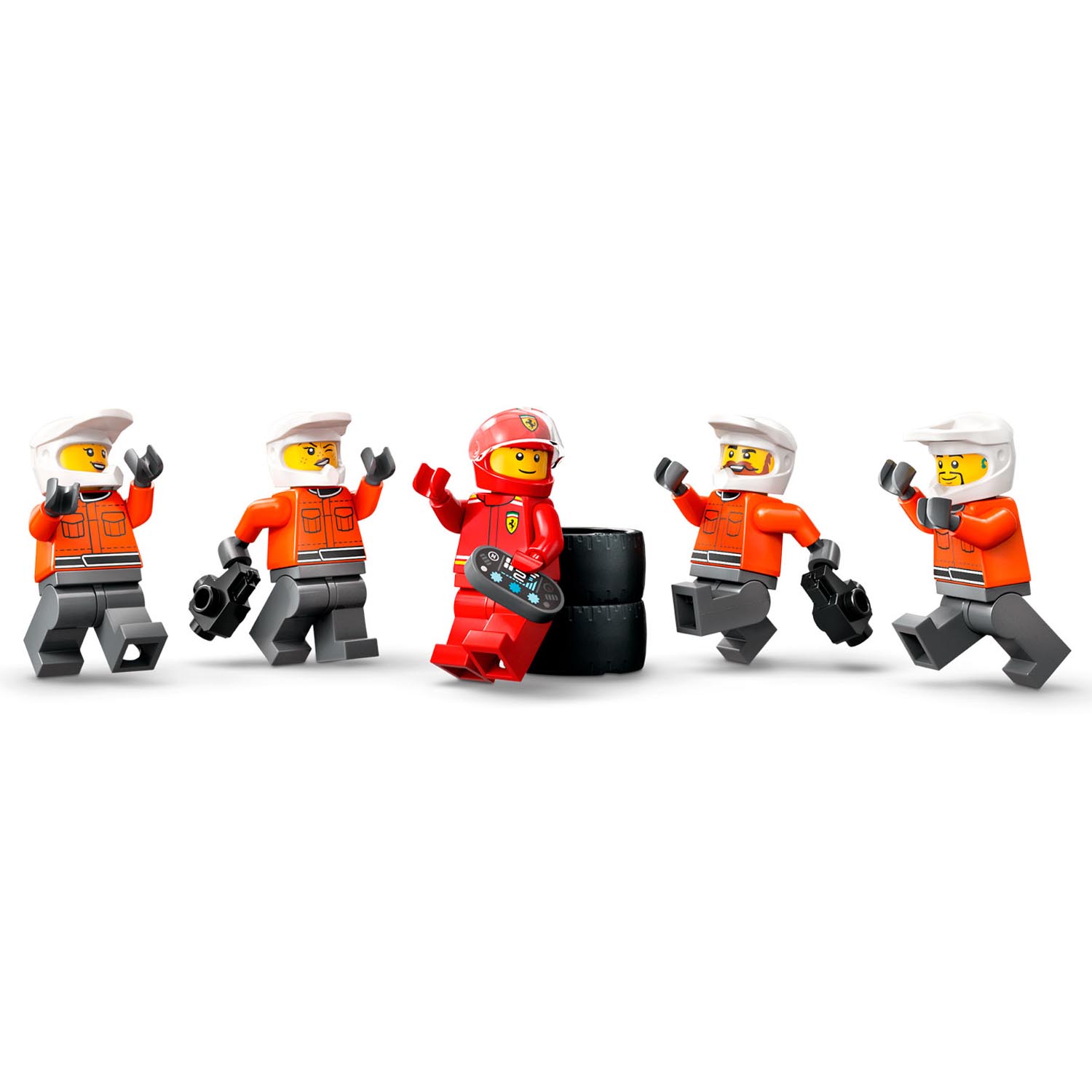 Конструктор детский LEGO City Пит-стоп и команда F1 - фото 2