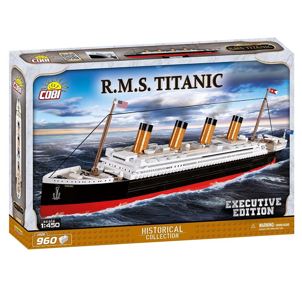 Конструктор COBI Параход RMS Titanic Executive Edition купить по цене 7594  ₽ в интернет-магазине Детский мир